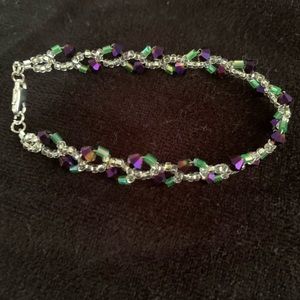 Czech bead bracelet